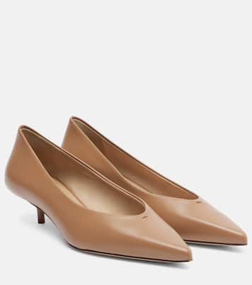 Pumps Kittenpump aus Leder | Max Mara