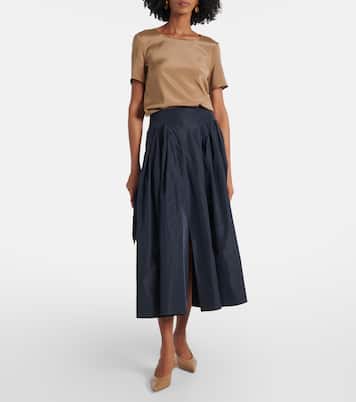 Pumps Kittenpump aus Leder | Max Mara