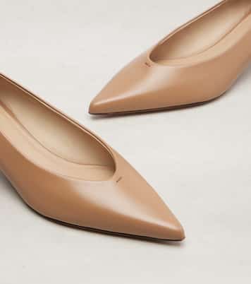 Pumps Kittenpump aus Leder | Max Mara