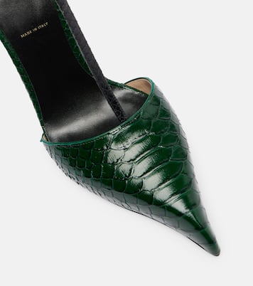 Snake-effect leather pumps | Tom Ford