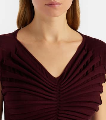 Midikleid aus Schurwolle | Alaïa