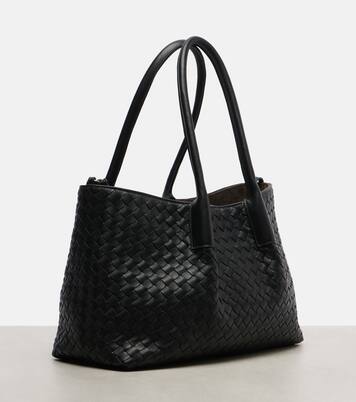 Pinacoteca Small reversible leather tote bag | Bottega Veneta