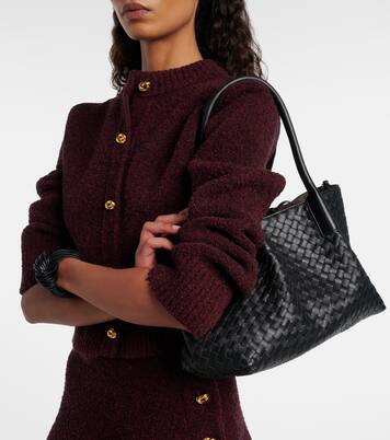 Pinacoteca Small reversible leather tote bag | Bottega Veneta
