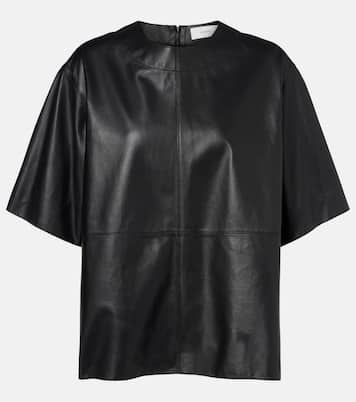Tanjic leather top | Joseph