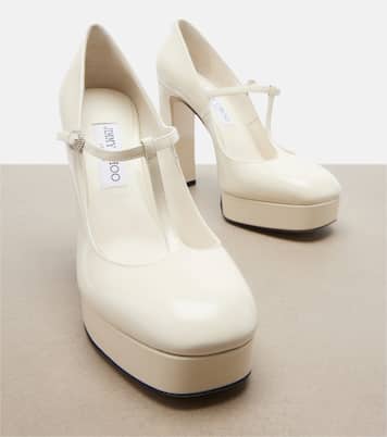 Marene 페이턴트 레더 메리제인 펌프스 | Jimmy Choo