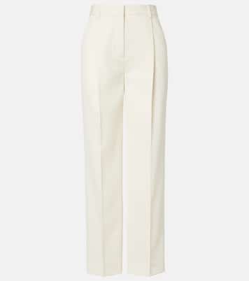Pleated wide-leg pants | Toteme