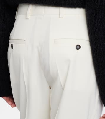 Pleated wide-leg pants | Toteme