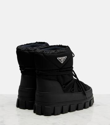 Re-Nylon gabardine snow boots | Prada