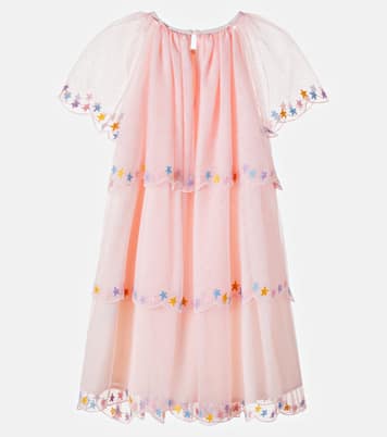 Embroidered tulle dress | Stella McCartney Kids