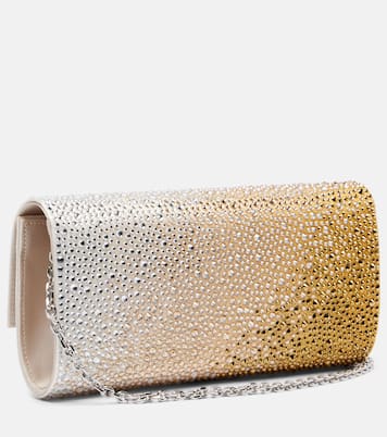 Gradient Perry crystal-embellished clutch | Judith Leiber Couture