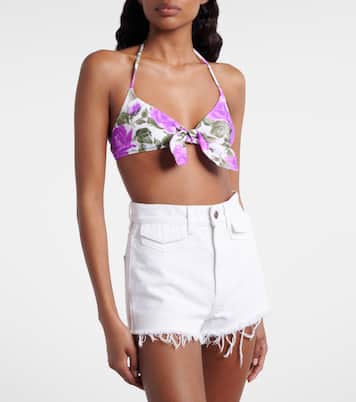 Top bikini con stampa floreale | Chloé
