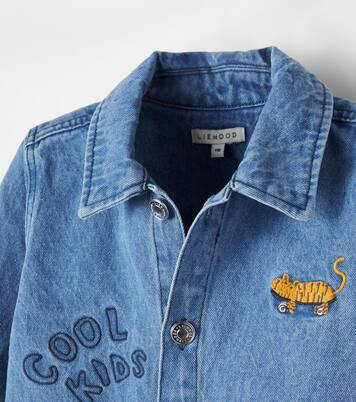 Kinsley embroidered denim jacket | Liewood