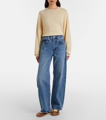 Bow barrel-leg jeans | Frame