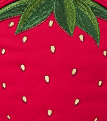 Bestickter Rucksack Strawberry Mini | Konges Sløjd