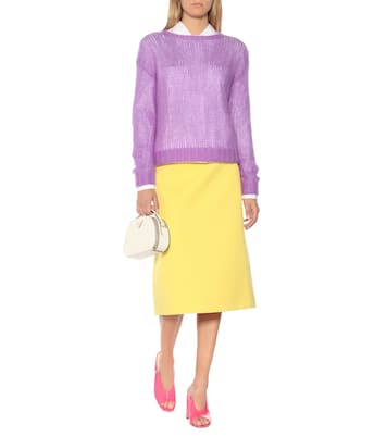 Mohair-blend sweater | Prada