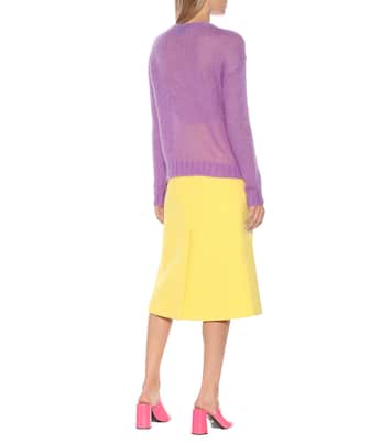 Mohair-blend sweater | Prada