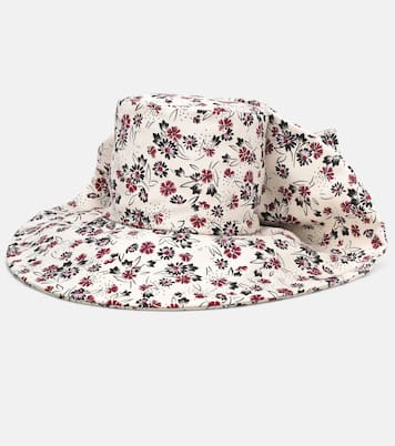 Chapeau imprimé en coton | Miu Miu