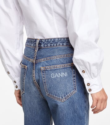 Jeans flared a vita alta | Ganni