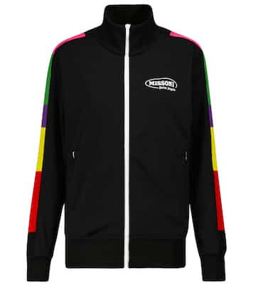 x Missoni - Felpa in jersey tecnico con zip | Palm Angels