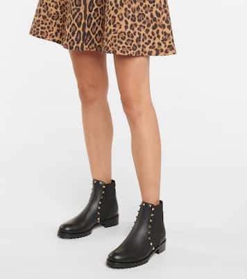 Rockstud leather Chelsea boots | Valentino Garavani