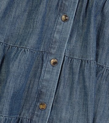 Bluse aus Denim | Brunello Cucinelli Kids