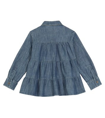 Bluse aus Denim | Brunello Cucinelli Kids