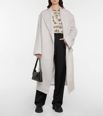 Pantalones anchos Gelso de tiro alto | The Frankie Shop