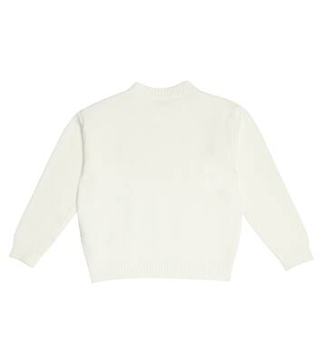 Bestickter Pullover aus Baumwolle | Bonpoint