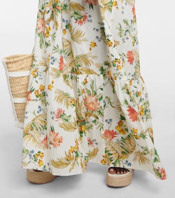 Vacation Maxikleid Dimitra aus Baumwolle | Erdem