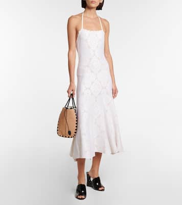 Mules Sculpture en cuir verni | Alaïa
