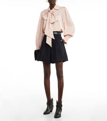 Hana leather cowboy boots | See By Chloé