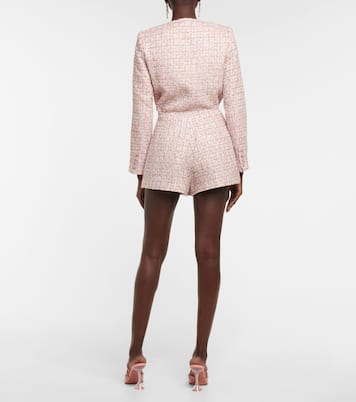 High-Rise Shorts aus Tweed | Self-Portrait