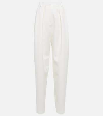 Silk and wool tapered pants | Magda Butrym