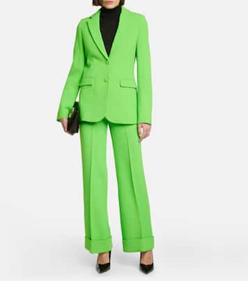 Weite Hose aus Wolle | Christopher Kane