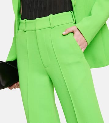 Weite Hose aus Wolle | Christopher Kane