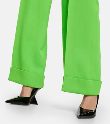 Weite Hose aus Wolle | Christopher Kane