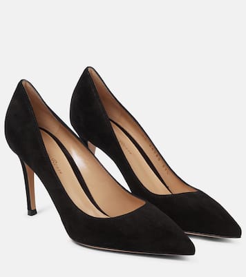Gianvito 85 suede pumps | Gianvito Rossi