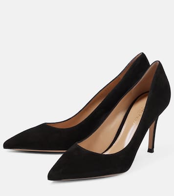 Gianvito 85 suede pumps | Gianvito Rossi