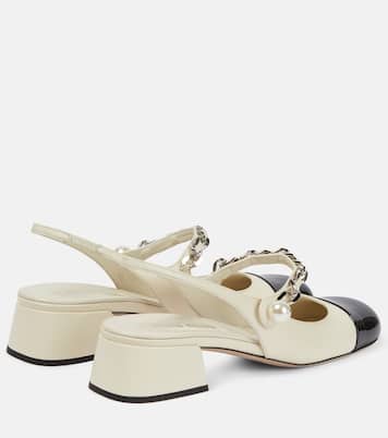 Escarpins en cuir verni | Miu Miu