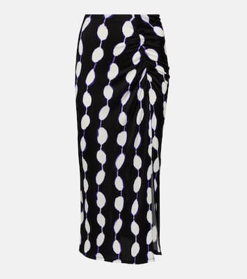 Garcel printed jersey midi skirt | Diane von Furstenberg