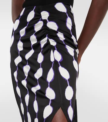 Garcel printed jersey midi skirt | Diane von Furstenberg