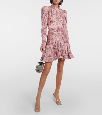 Bedrucktes Minikleid | Rabanne