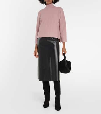 Beira ribbed-knit virgin wool turtleneck sweater | Max Mara