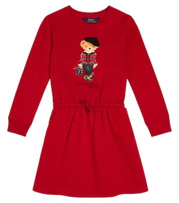 Kleid Polo Bear aus einem Baumwollgemisch | Polo Ralph Lauren Kids