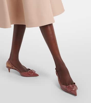 VLogo Signature 40 patent leather pumps | Valentino Garavani