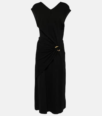 Vestido midi de lana virgen | Jil Sander