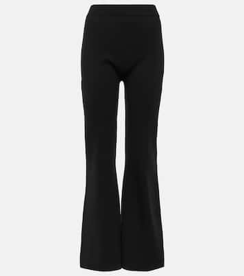 Pantaloni flared in misto seta | Joseph