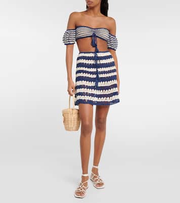 Sunset Leah crochet cotton top | Anna Kosturova