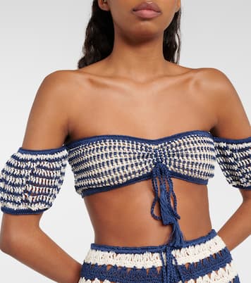 Sunset Leah crochet cotton top | Anna Kosturova