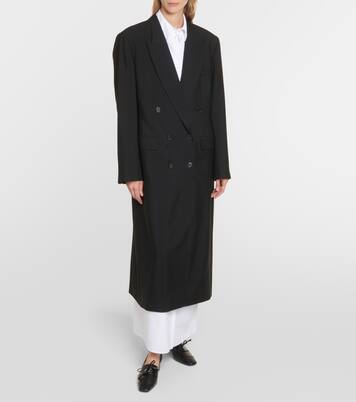 Dennet virgin wool coat | The Row